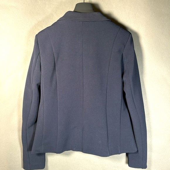 Women’s blue blazer size 13, by Reitmans, single button, from tv show wardrobe - Picture 2 of 5